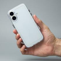 Чехол Space Case (2nd Gen) для iPhone 16 прозрачный