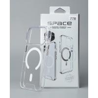 Чехол SPACE CASE с поддержкой MagSafe для iPhone 17 Pro прозрачный