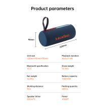 Колонка Bluetooth Blueseed BS-302 black