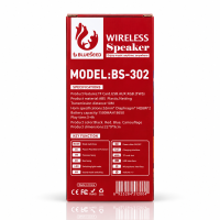 Колонка Bluetooth Blueseed BS-302 red