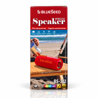 Колонка Bluetooth Blueseed BS-302 red