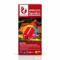 Колонка Bluetooth Blueseed BS-302 red