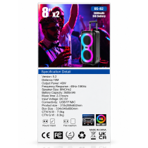 Колонка Bluetooth Blueseed BS-82 black