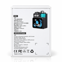 Колонка Bluetooth Blueseed DK-08 black