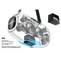 Колонка Bluetooth Hopestar A80 gray