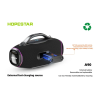 Колонка Bluetooth Hopestar A90 black