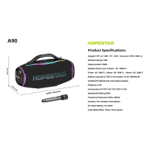 Колонка Bluetooth Hopestar A90 gray