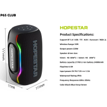 Колонка Bluetooth Hopestar P65 Club green