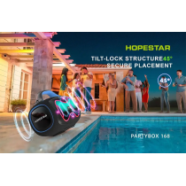 Колонка Bluetooth Hopestar PARTY BOX 168 gray