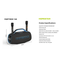 Колонка Bluetooth Hopestar PARTY BOX 168 green