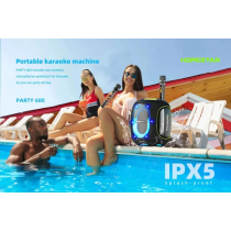 Колонка Bluetooth Hopestar PARTY BOX 600 black