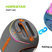 Колонка Bluetooth Hopestar PARTY BOX 600 gray