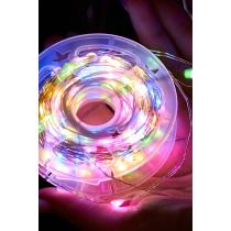 Led гирлянда 32м/300Led (медный провод) 24В 8 режимов 220V