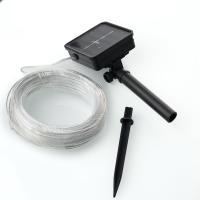 Led гирлянда 7м/50Led (солнечная батарея/медный круглый провод) 8 режимов IP67