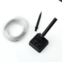 Led гирлянда 7м/50Led (солнечная батарея/медный круглый провод) 8 режимов IP67