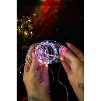 Led гирлянда 7м/50Led (солнечная батарея/медный провод) 8 режимов IP65