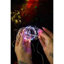 Led гирлянда 7м/50Led (солнечная батарея/медный провод) 8 режимов IP65