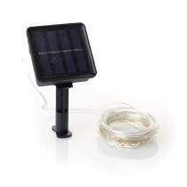 Led гирлянда 7м/50Led (солнечная батарея/медный провод) 8 режимов IP65