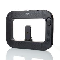 LED-лампа DC Q-01 с держателем для селфи (прямоугольная) черный