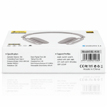 Накладна Bluetooth гарнітура Blueseed COKIKE BL-A16 silver