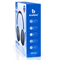 Накладна Bluetooth гарнітура Blueseed BS-H4 blue