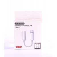 Переходник аудио Lightning - 3.5 (JH-002/JBC-076A) белый