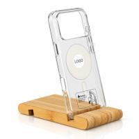 Пластиковый чехол Lux Clear с поддержкой MagSafe для iPhone 18 Pro Max (AI) White circle