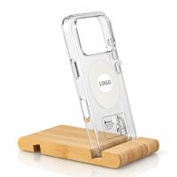 Пластиковый чехол Lux Clear с поддержкой MagSafe для iPhone 18 Pro (AI) White circle