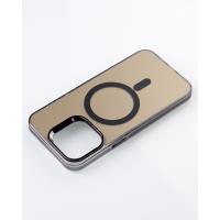 Полиуритановый чехол IMD Colors с поддержкой MagSafe для iPhone 11 черный