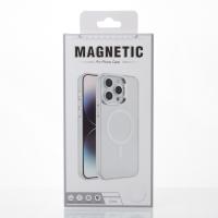 Полиуритановый чехол IMD Colors с поддержкой MagSafe для iPhone 14 Pro черный