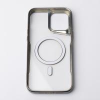 Пластиковый чехол MagSafe NEWZONE для iPhone 13 Pro Max серый