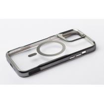 Пластиковый чехол MagSafe NEWZONE для iPhone 14 Pro серый