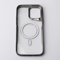 Пластиковый чехол MagSafe NEWZONE для iPhone 14 Pro Max черный