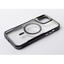 Пластиковый чехол MagSafe NEWZONE для iPhone 15 Pro черный