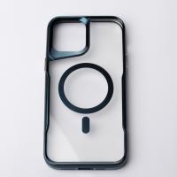 Пластиковый чехол MagSafe NEWZONE для iPhone 15 Pro синий