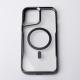 Пластиковый чехол MagSafe NEWZONE для iPhone 15 Pro черный