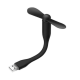 Портативный USB вентилятор черный