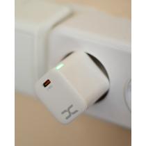 Мережевий зарядний пристрій DC PD/30W/GaN Technology (CA-F06) білий