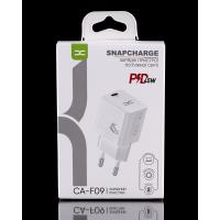 Мережевий зарядний пристрій DC PD/45W (CA-F09) білий