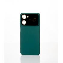 Силиконовый чехол CAMERA PROTECTION для Realme 10 4G (RMX3630) темно-зеленый