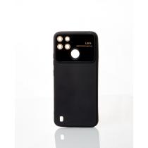 Силиконовый чехол CAMERA PROTECTION для Realme C25Y черный