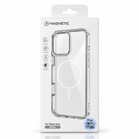 Силиконовый чехол CLEAR с поддержкой MagSafe для iPhone 17 Pro Max Прозрачный