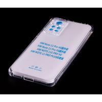 Силиконовый чехол CRYSTAL CASE для Xiaomi Redmi Note 12 Pro/Note 11 Pro прозрачный