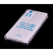 Силиконовый чехол CRYSTAL CASE для Xiaomi Redmi Note 12 Pro/Note 11 Pro прозрачный