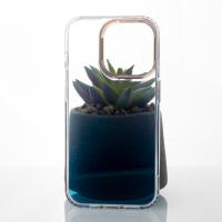 Силиконовый чехол GRADIENT для iPhone 13 Pro синий