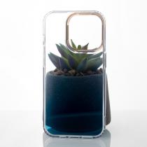 Силиконовый чехол GRADIENT для iPhone 15 Pro синий