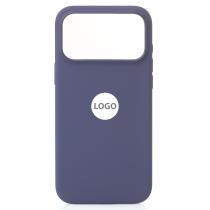 Силиконовый чехол Lux Colors с поддержкой MagSafe для iPhone 17 Pro Max (AI) Purple Fog