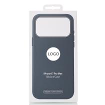 Силиконовый чехол Lux Colors с поддержкой MagSafe для iPhone 17 Pro Max (AI) Black