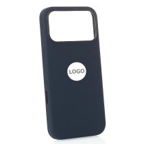 Силиконовый чехол Lux Colors с поддержкой MagSafe для iPhone 17 Pro Max (AI) Black