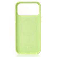 Силиконовый чехол Lux Colors с поддержкой MagSafe для iPhone 17 Pro Max (AI) Neon Yellow